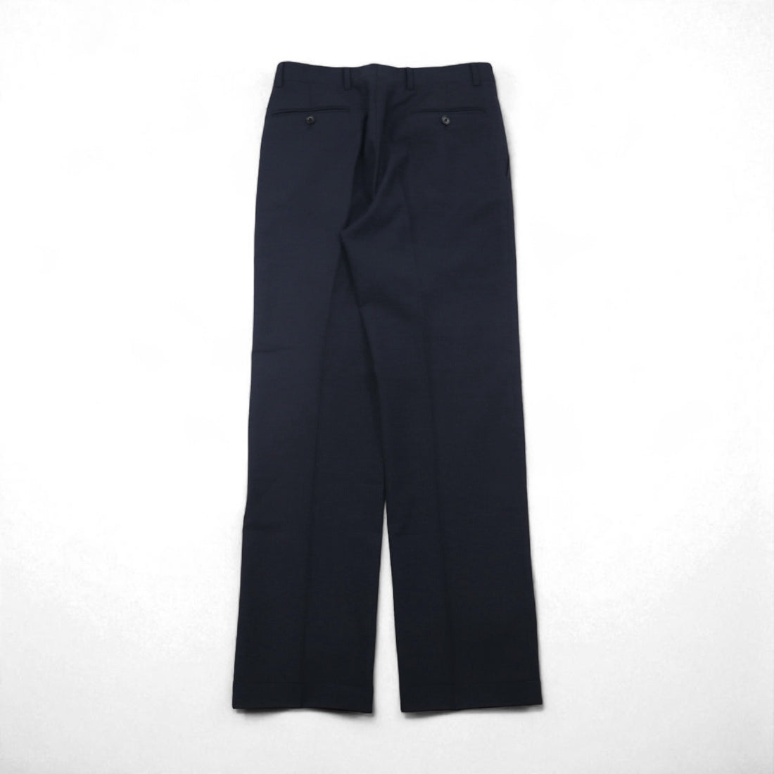 ARMANI COLLEZIONI Italian-made suit, size S, navy wool, GIORGIO