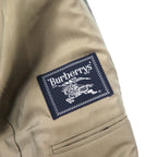 Burberrys オールド 2B テーラードジャケット 98-88-175 AB6 ブラウン チェック ウール 日本製