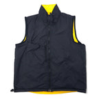 NAUTICA COMPETITION Reversible Fleece-Toggle Nylon Vest, Large, Yellow