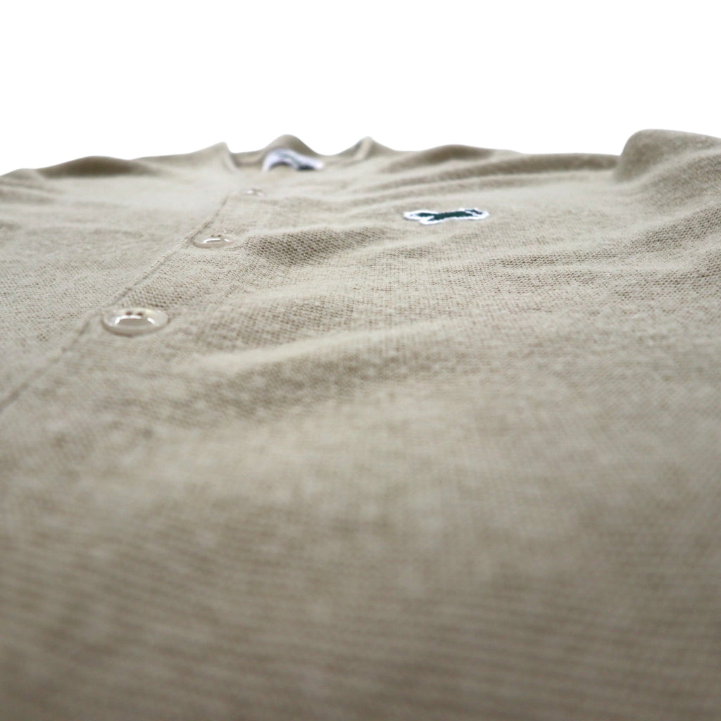 JCPENNEY Acrylic Knit Cardigan, Size M, Beige, Acrylic, THE FOX COLLECTION