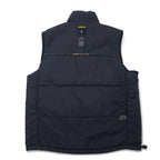 NAUTICA COMPETITION Reversible Fleece-Toggle Nylon Vest, Large, Yellow