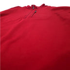 NIKE GOLF ハーフジップ トラックジャケット ジャージ L レッド フリースライナー THERMA FIT スウォッシュロゴ
