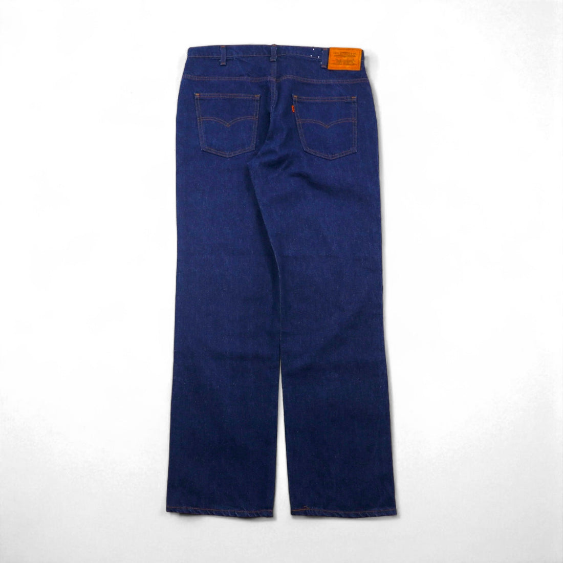 Levi's 80年代 USA製 509 デニムパンツ ジーンズ L インディゴ 40509-0215 オレンジタブ 濃紺 ジッパーフライ レザーパッチ