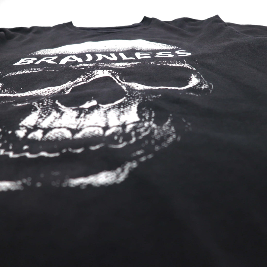 EMINEM エミネム BRAINLESS ヒップホップ Tシャツ L ブラック コットン スカル メキシコ製