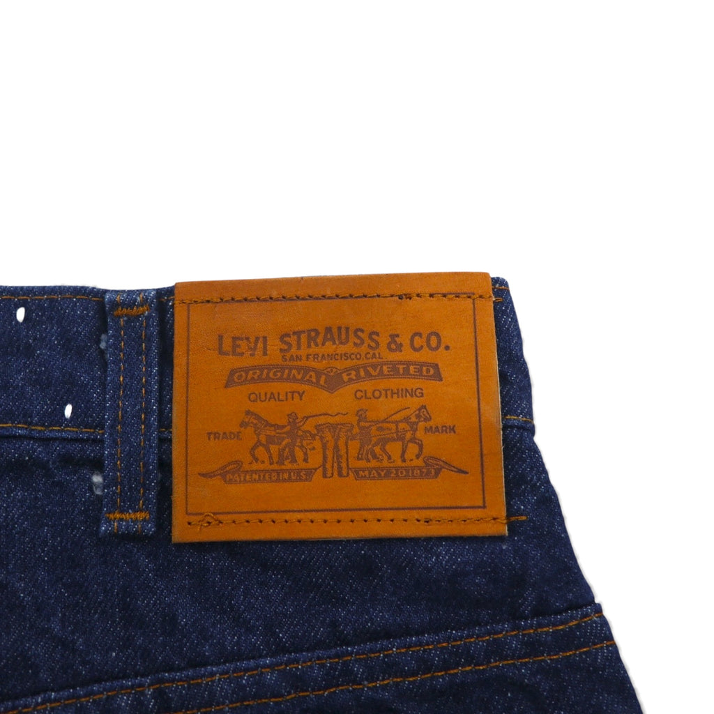 Levi's 80年代 USA製 509 デニムパンツ ジーンズ L インディゴ 40509-0215 オレンジタブ 濃紺 ジッパーフライ レザーパッチ