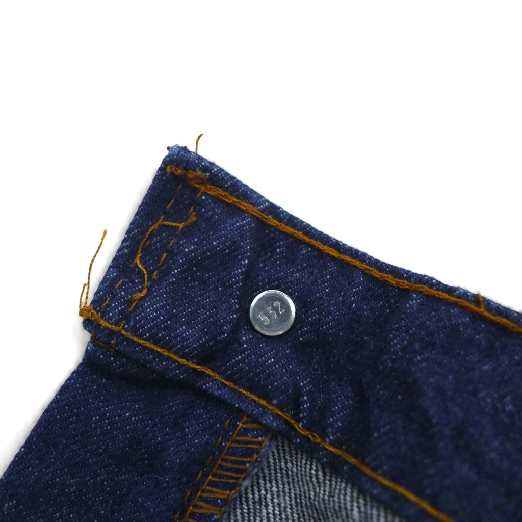 Levi's 80年代 USA製 509 デニムパンツ ジーンズ L インディゴ 40509-0215 オレンジタブ 濃紺 ジッパーフライ レザーパッチ