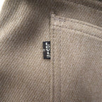 Levi's 80s USA made boot cut slacks L brown polyester black tab 42 TALON zip 10517 4825
