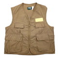 日本然リトテ-古着オンライン-USA製 90年代 SAFTBAK フィッシングベスト ハンティングベスト L ベージュ IDEAL ジップ-USA Made 90's SAFTBAK Fishing Vest Hunting Vest L Beige IDEAL Zip