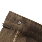 Levi's 80s USA made boot cut slacks L brown polyester black tab 42 TALON zip 10517 4825
