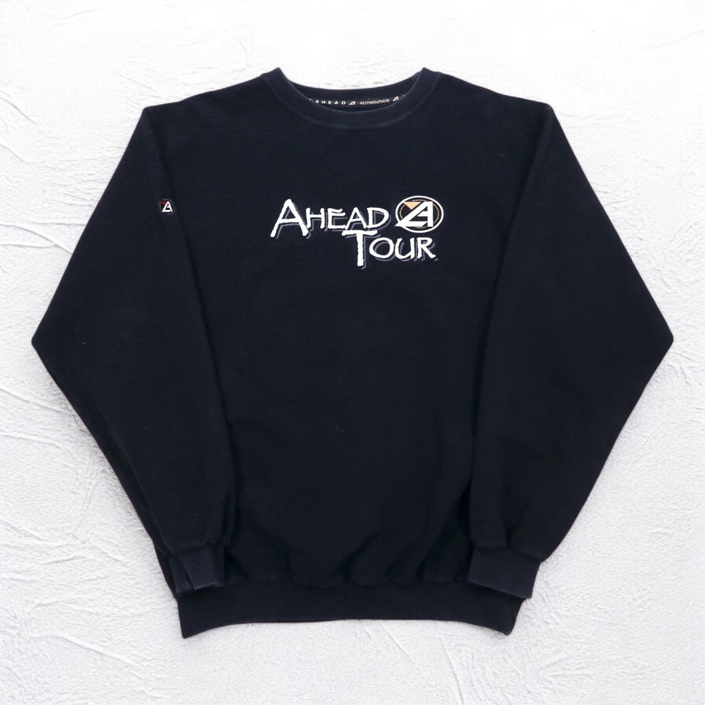 Vintage 90s Canada Made Sweatshirt AHEAD AUTHENTICS カナダ製 90年代 スウェット XL ブラック
