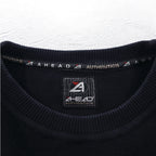 Vintage 90s Canada Made Sweatshirt AHEAD AUTHENTICS カナダ製 90年代 スウェット XL ブラック