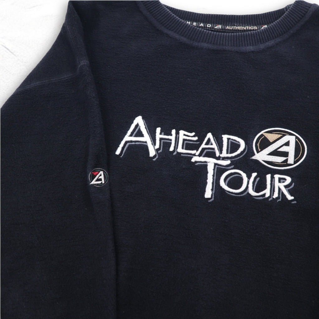 Vintage 90s Canada Made Sweatshirt AHEAD AUTHENTICS カナダ製 90年代 スウェット XL ブラック