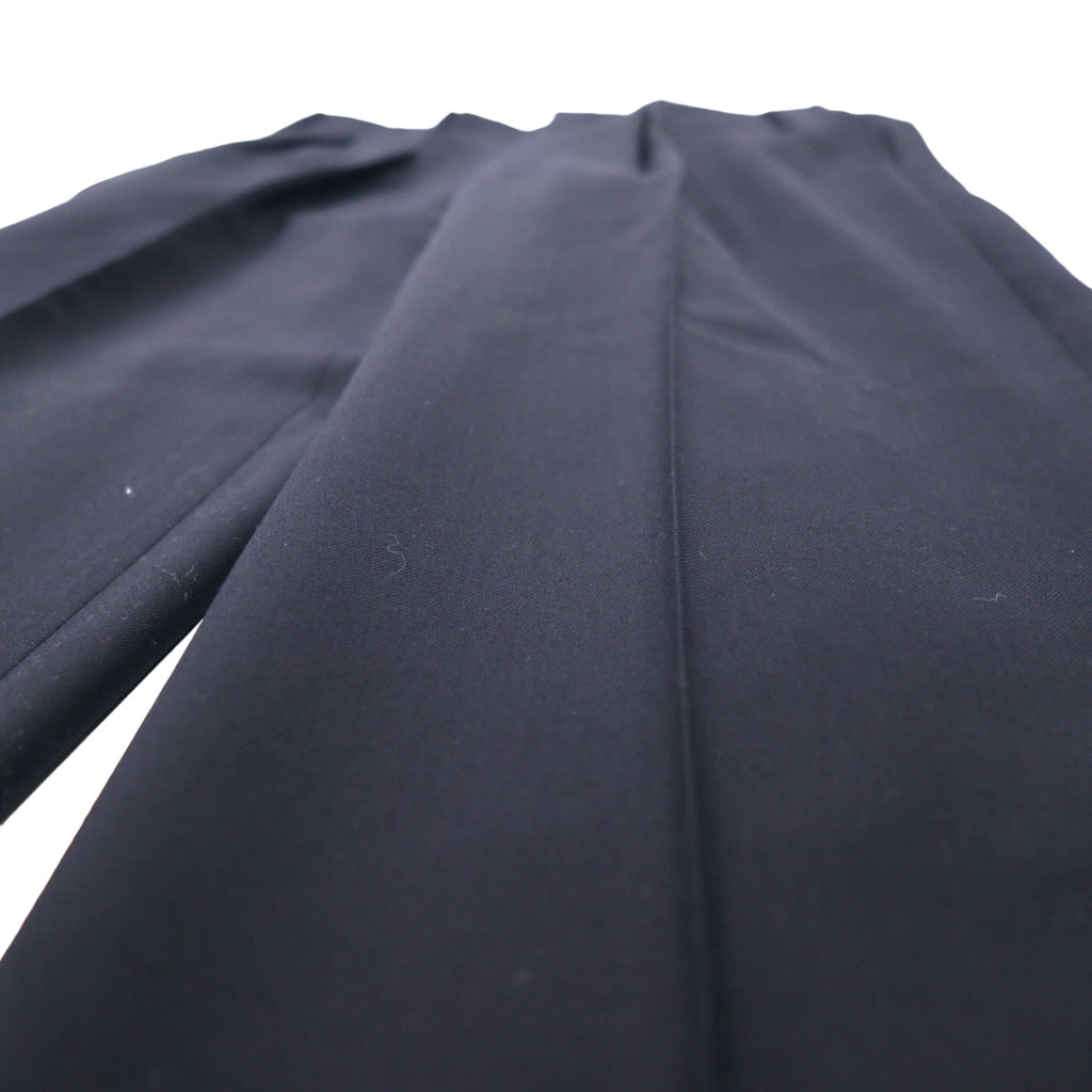 BURBERRY 2-tuck slacks pants 88 Navy wool gabardine Made in Japan