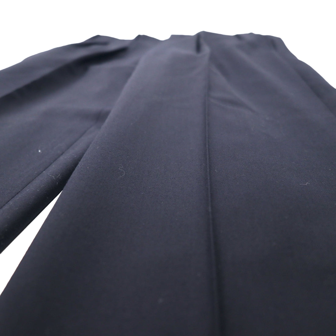 BURBERRY 2-tuck slacks pants 88 Navy wool gabardine Made in Japan
