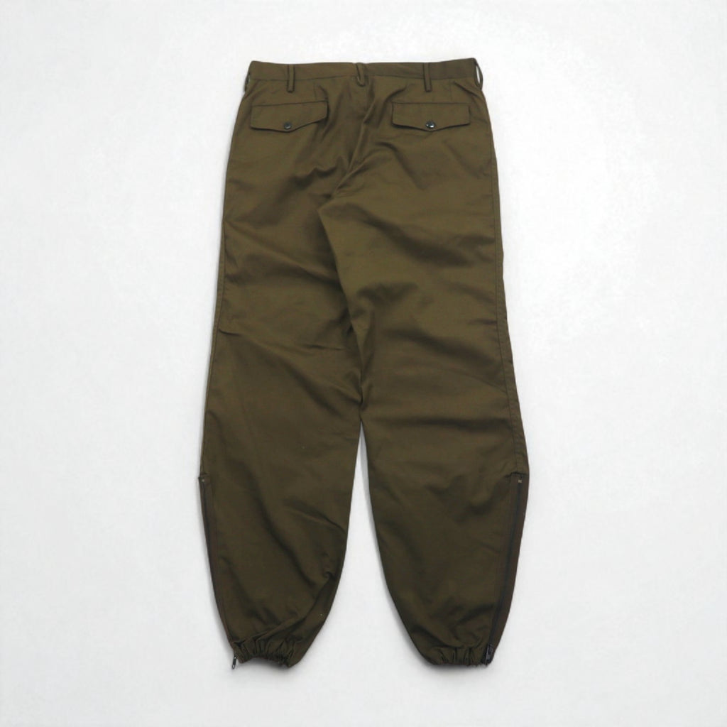 Italian Army 90s Double Knee Parachute Pants L Khaki Cotton Military G.DI F.