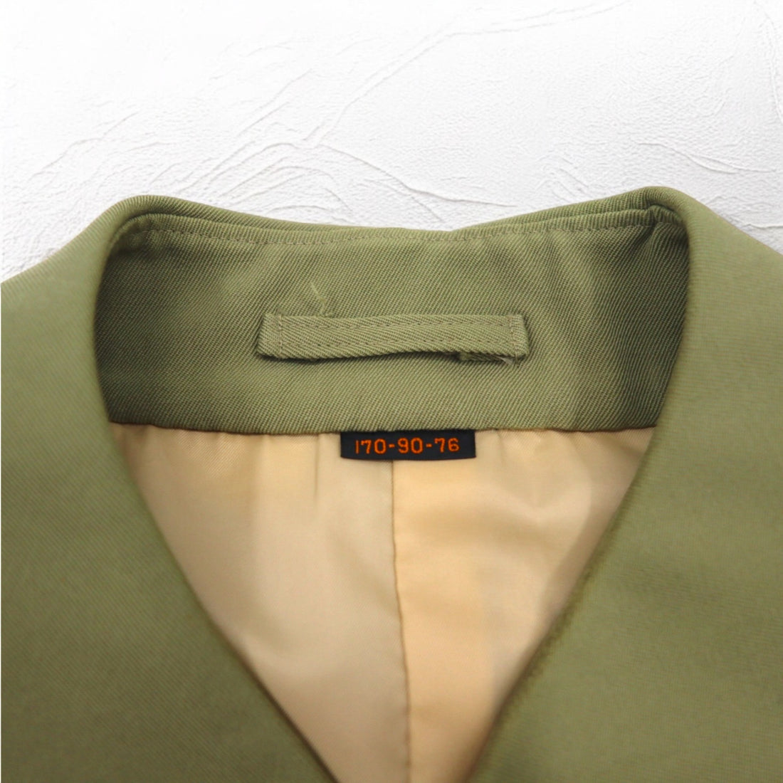 Vintage 80s Japan Made Trench Coat SANYO ( BLUE FLAG ) 80年代 ダブルブレスト トレンチコート M ベルト付き 日本製