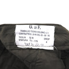 Italian Army 90s Double Knee Parachute Pants L Khaki Cotton Military G.DI F.