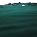 Polo by Ralph Lauren 90s Big Pony Embroidered Polo Shirt, 2XL, Green, Cotton, Pique