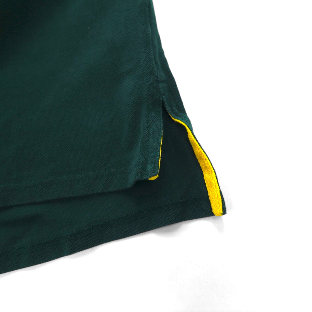 Polo by Ralph Lauren 90s Big Pony Embroidered Polo Shirt, 2XL, Green, Cotton, Pique