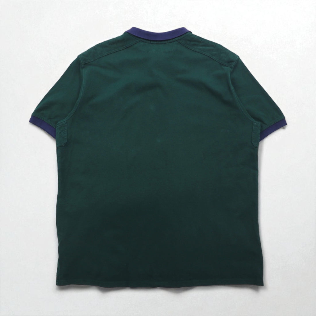 Polo by Ralph Lauren 90s Big Pony Embroidered Polo Shirt, 2XL, Green, Cotton, Pique