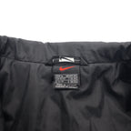 NIKE 90s Thermolite padded nylon jacket, XL, grey, nylon, embroidered Swoosh logo, black tag, drawcord