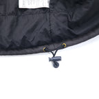NIKE 90s Thermolite padded nylon jacket, XL, grey, nylon, embroidered Swoosh logo, black tag, drawcord