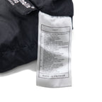 NIKE 90s Thermolite padded nylon jacket, XL, grey, nylon, embroidered Swoosh logo, black tag, drawcord