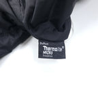 NIKE 90s Thermolite padded nylon jacket, XL, grey, nylon, embroidered Swoosh logo, black tag, drawcord