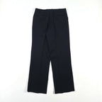 BURBERRY 90s PRESTIGE COLLECTION Made in Japan Peak Lapel Double-Breasted Suit, Size M, Navy Wool