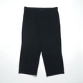 DOCKERS (Levi's) 2000s Wide Corduroy Chino Pants, Size L, Black, Classic Fit, Cotton