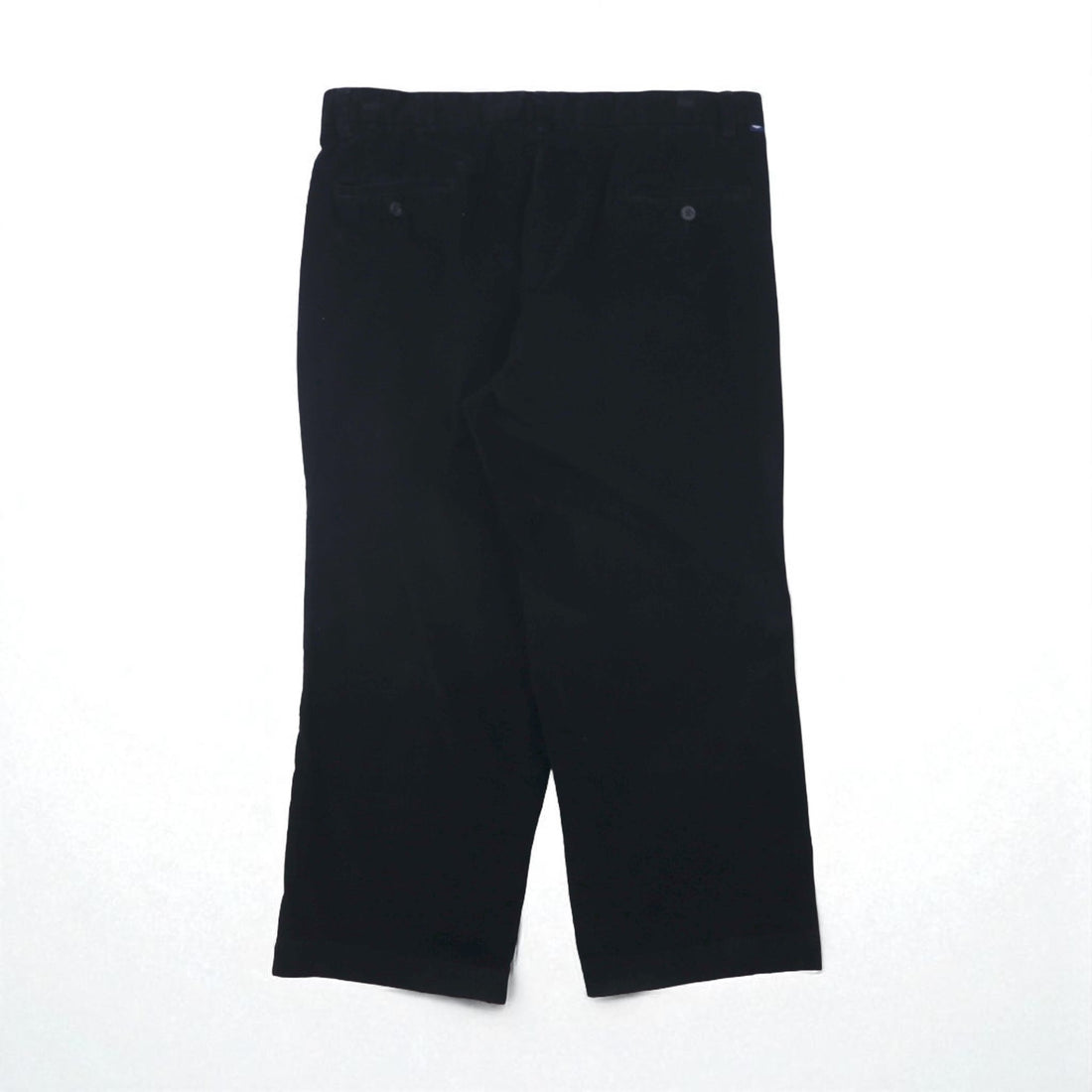 DOCKERS (Levi's) 2000s Wide Corduroy Chino Pants, Size L, Black, Classic Fit, Cotton