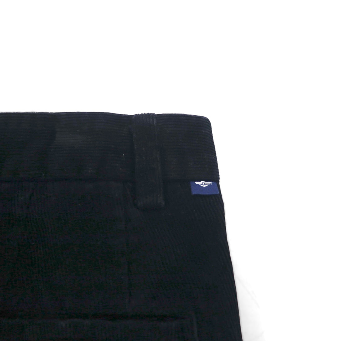 DOCKERS (Levi's) 2000s Wide Corduroy Chino Pants, Size L, Black, Classic Fit, Cotton