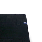DOCKERS (Levi's) 2000s Wide Corduroy Chino Pants, Size L, Black, Classic Fit, Cotton