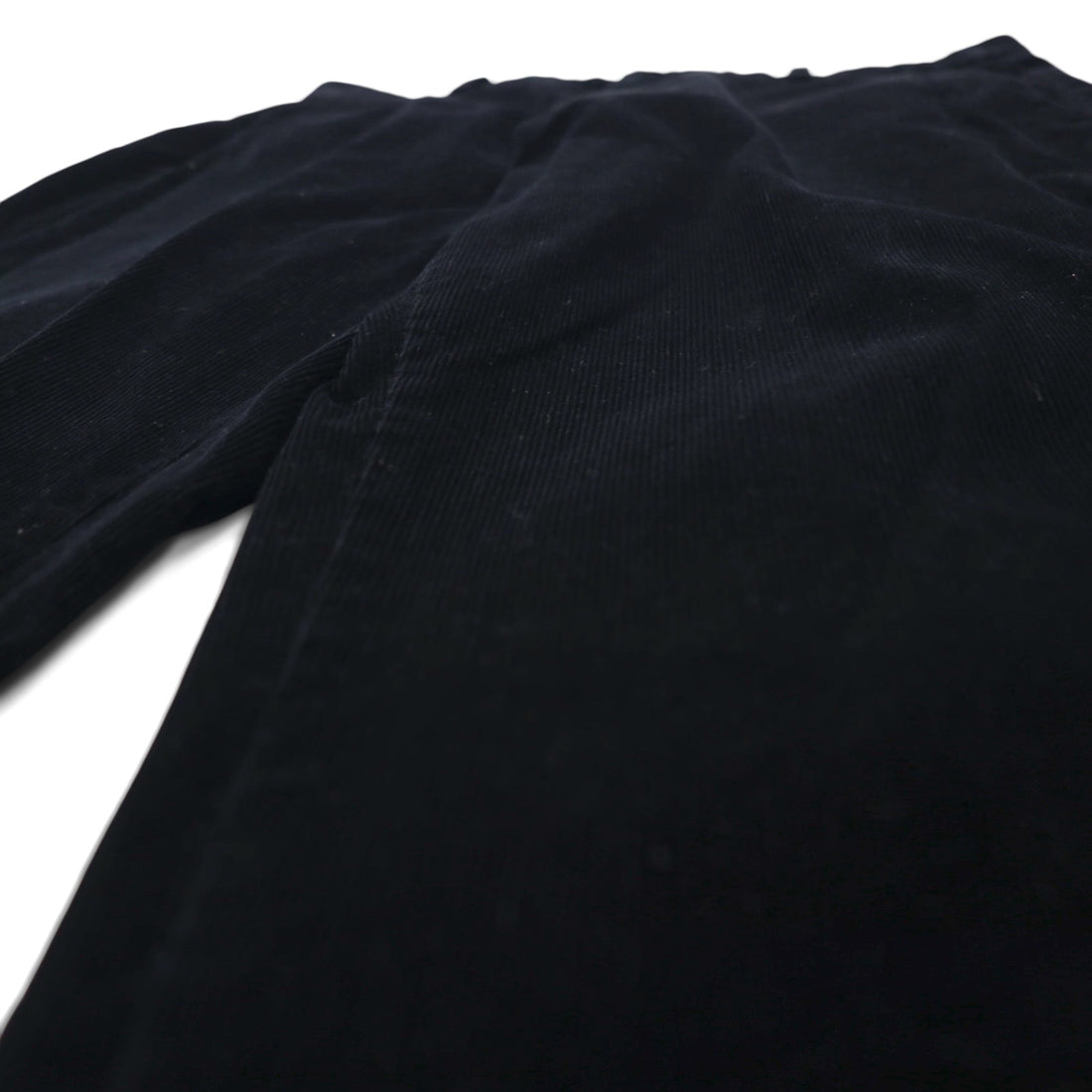 DOCKERS (Levi's) 2000s Wide Corduroy Chino Pants, Size L, Black, Classic Fit, Cotton
