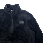 THE NORTH FACE ハーフジップ フリースジャケット M ブラック ポリエステル CAMPSHIRE PULLOVER NF0A33QX