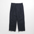 Brooks Brothers Golden Fleece Hand Tailored 2-Pleated Wide Slacks Pants, Large, Grey, Check, Wool