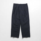 Brooks Brothers Golden Fleece Hand Tailored 2-Pleated Wide Slacks Pants, Large, Grey, Check, Wool