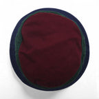 Polo Ralph Lauren Bucket Hat in Navy Cotton with Colorblock Small Pony Embroidery