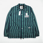 REAL BAD MAN Coach Jacket, XL, Striped, RBM RECORDS, Unused, UNION TOKYO