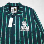REAL BAD MAN Coach Jacket, XL, Striped, RBM RECORDS, Unused, UNION TOKYO