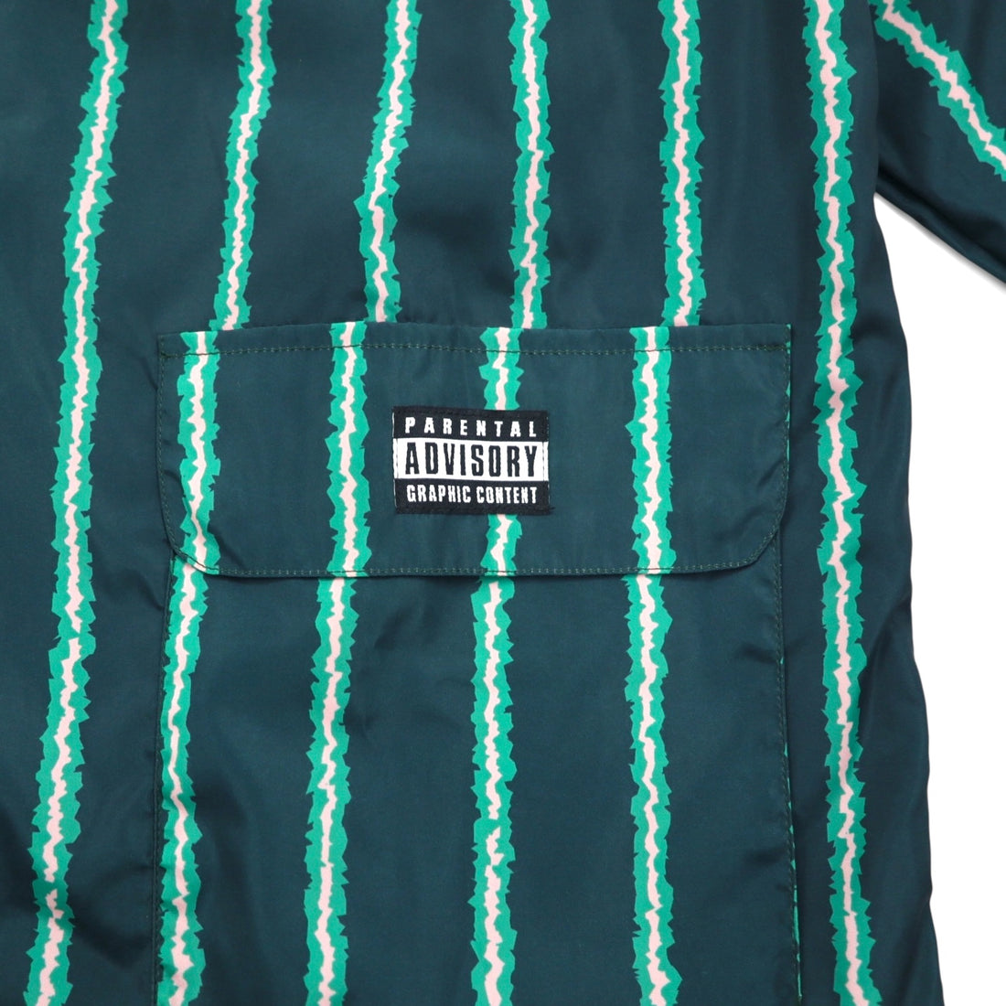 REAL BAD MAN Coach Jacket, XL, Striped, RBM RECORDS, Unused, UNION TOKYO