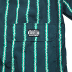 REAL BAD MAN Coach Jacket, XL, Striped, RBM RECORDS, Unused, UNION TOKYO