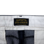 LEVI'S STA-PREST CROPPED WIDE LEG CHINO TROUSER PANTS 31 BLUE DEEP NAVY STA-PREST CROPPED WIDE LEG CHINO 47873-0002