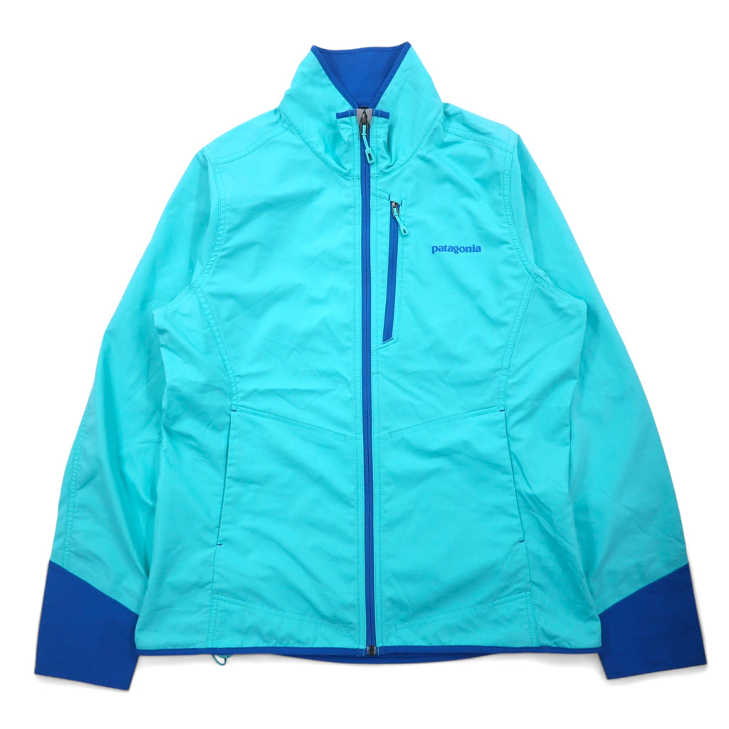 日本然リトテ-古着オンライン-patagonia オールフリージャケット ナイロンジャケット L ブルー ポリエステル ALL FREE JACKET 83025SP16-patagonia all free jacket Windbreaker L blue polyester ALL FREE JACKET 83025SP16