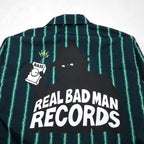 REAL BAD MAN Coach Jacket, XL, Striped, RBM RECORDS, Unused, UNION TOKYO