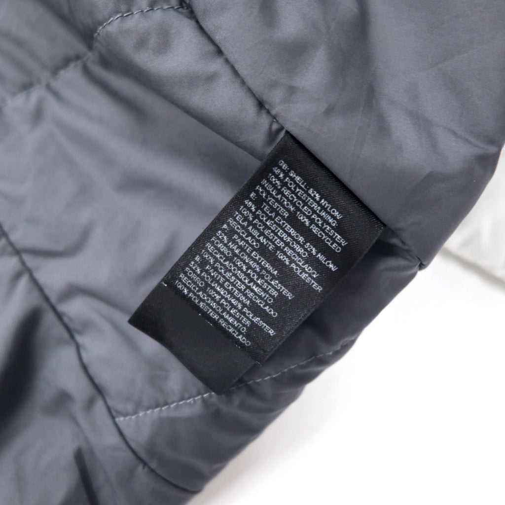 THE NORTH FACE Insulated Quilted Jacket XL White Nylon Padding One Point Logo Embroidery