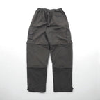 KOREX Outdoor 3-Way Convertible Cargo Shorts, XL, Gray, Drawcord, Utility Pockets