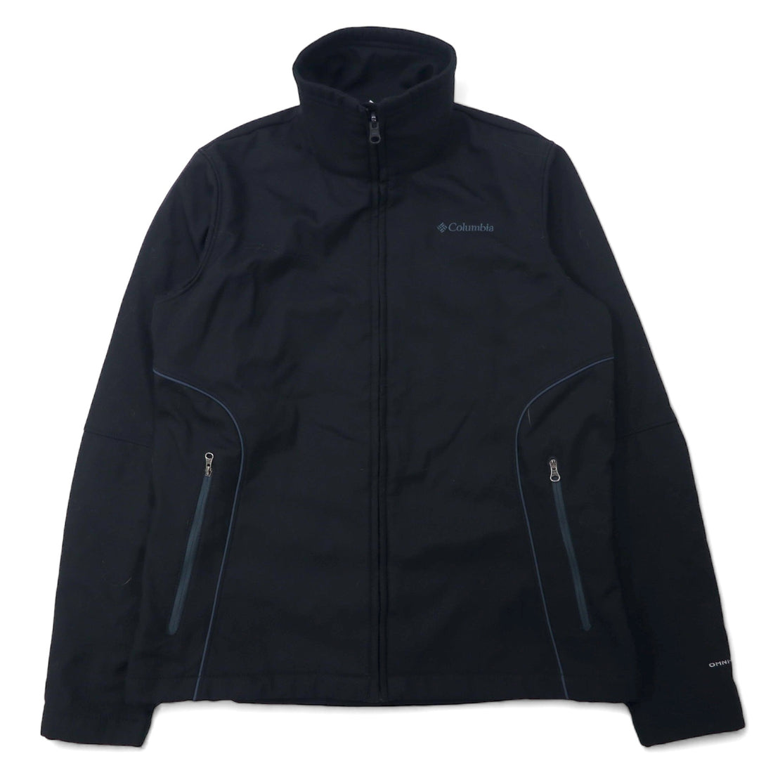 Columbia 3WAY Mountain Parka Softshell Jacket M Black Nylon OMNI-TECH Waterproof Fleece Liner Detachable Hood INTERCHANGE