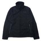 Columbia 3WAY Mountain Parka Softshell Jacket M Black Nylon OMNI-TECH Waterproof Fleece Liner Detachable Hood INTERCHANGE