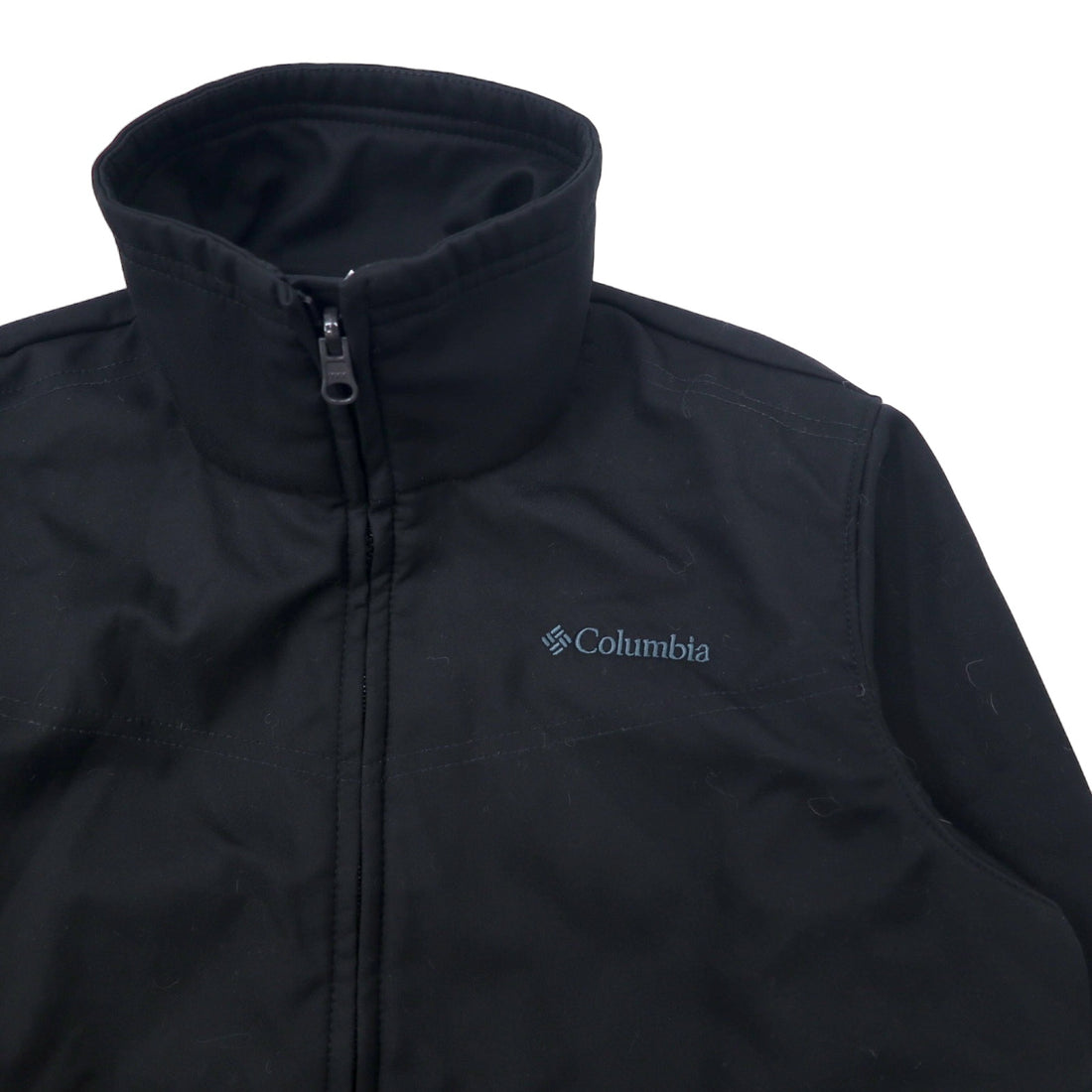 Columbia 3WAY Mountain Parka Softshell Jacket M Black Nylon OMNI-TECH Waterproof Fleece Liner Detachable Hood INTERCHANGE